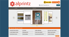 Desktop Screenshot of alprintz.com